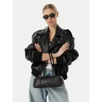 Calvin Klein Olkalaukku 'Foil Logo Shoulder' musta