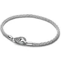 Pandora Moments Pave-lukko rannekoru 594462C01-19