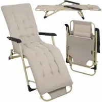 Trizand Taitettava puutarhatuoli SG1 Beige