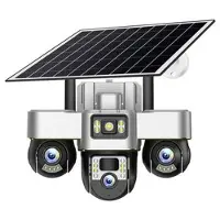 Mtp Products VTS30 V380pro Solar kolmilinssinen valvontakamera - EU-pistoke