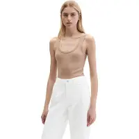 Marc O'Polo Jersey T-Shirts Sleeveless - Beige - M