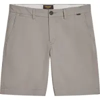 Superdry for man. M7110422A Grey stretch chino shorts (34), Casual, Cotton