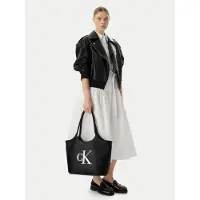 Calvin Klein Bold Ck Shopper - Black - ONE SIZE