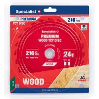 Specialist+ Katkaisulaikka Specialist+ LMS2162430-T; 216x30x1,4 mm; Z24; 5°