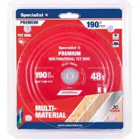 Specialist+ Katkaisulaikka Specialist+ LTM1904830-T; 190x30x1,0 mm; Z48; 0°