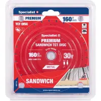 Specialist+ Katkaisulaikka Specialist+ LTS1603020-T; 160x20x1,4 mm; Z30; 0°