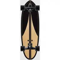 Carver Skateboards Black Label 32.5" Surfskate black / wood Koko Uni