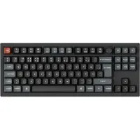 Keychron V3 Ultra 8K Hotswap Knob Langaton ISO Näppäimistö - Musta [Silk POM Ba