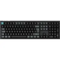 Keychron Q6 Ultra 8K Hotswap Knob Langaton ISO Näppäimistö - Musta [Silk POM Ba