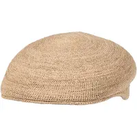 Salon Raffia flat cap lakki