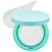 BRING GREEN Tea Tree Cica Tone Up Sun Cushion kevyt suojafluidi sisältää applikaattorin SPF 50+ 15 g