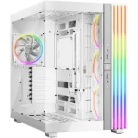 be quiet! LIGHT BASE 900 FX White, Full Tower, PC, Valkoinen, ATX, EATX, mikro ATX, Mini-ITX, XL-ATX, Akryylinitriilibutadieenistyreeni (ABS), Lasi, S (BGW72)