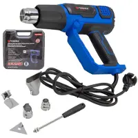 FORCEKRAFT Sähkölämmityskone suuttimilla (230V, 50/60Hz, 2000W, 60/350/600 astetta, 50/300/500l/min)