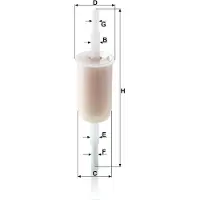 MANN-FILTER Polttoainesuodatin WK 32 (10)
