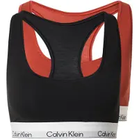 Calvin Klein Bralette 2Pk - Black - XL