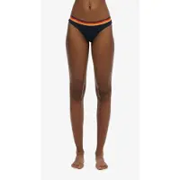 Superdry for woman. W3010358A Bikini bottoms with navy Vintage logo (L), Beachwear, Recycled Polister, Sustainable