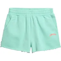 Superdry for woman. W7110462A Essential dyed shorts turquoise (36), Casual, Cotton