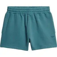 Superdry for woman. W7110387A Vintage Wash Tracksuit Shorts Turquoise (S), Casual, Cotton