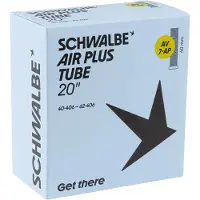 Schwalbe Air Plus -sisärengas 20"x1,60-2,50 (40/62-406) 40mm Auto-venttiili