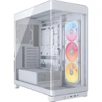 Corsair FRAME 4500X LX-R -miditornikotelo RGB-valaistuksella, valkoinen