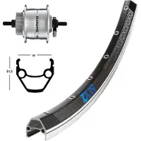 Winora Exal Zx 19 Qr Dynamo Shimano Dh3d32 Vorderrad