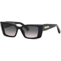 Philipp Plein Aurinkolasit SPP215M 55/16/145 Musta kiiltävä Akryyli NAISILLE SPP215M