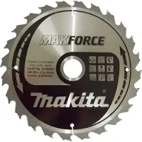 Makita Katkaisuterä puulle MakForce; 230x2,3x30 mm; Z24; 20°
