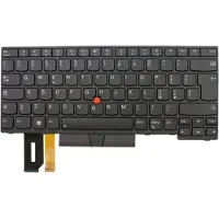 Lenovo Chicony - Kannettavan tietokoneen näppäimistö - vaihtoon - Italialainen - Musta