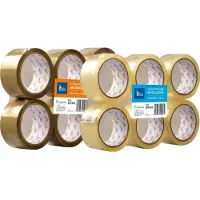 TETIS pakkausteippi kristalli 48 mm x 50 m x 48 mIK