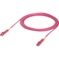 Ubiquity OM4 LSZH LC-LC 5m -valokuitukaapeli, rose
