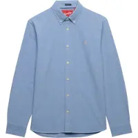 Superdry Preppy Oxford Pitkähihainen Kauluspaita