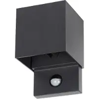 Kanlux S.A. Reka PIR julkisivuvalaisin liiketunnistimella 7W 4000K IP54 grafiitti