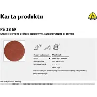 Klingspor Hiomalaikka Klingspor 125mm P240 liima