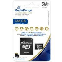 MediaRange MR945, 128 GB, MicroSDXC, Luokka 10, UHS-I, 80 MB/s, 20 MB/s