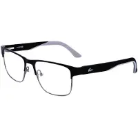 Lacoste L2291 N 56/17/140 Mustat Metalliset Näkölasit MIEHILLE L2291 N