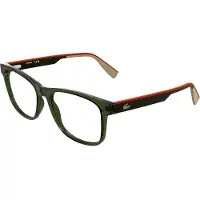 Lacoste L4004 Näkölasit 53/17/145 Läpinäkyvä khaki Bio inj-g820 MIEHET L4004