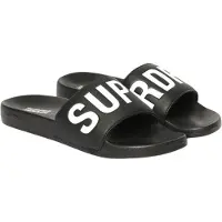 Superdry Pool Slide - Black - 6-7