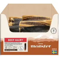 Monster ruoka Monster Rawhide Beef Hairy Large naudannahkarulla