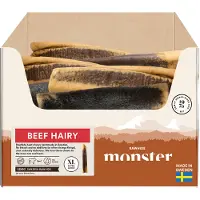 Monster ruoka Monster Rawhide Beef Hairy X-Large naudannahkarulla