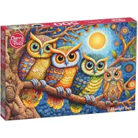 CherryPazzi Moonlight Owls 500p palapeli