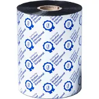 Brother bss-1d600-110 black ribbon, standard wax/resin, 110mm x 600m (pk of 6)