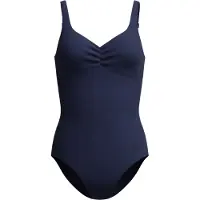 Speedo Solid Aquanite Swimsuit - Navy - 40