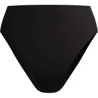 Speedo Solid Cheeky High Waist Bikini Bottom - Black - XL