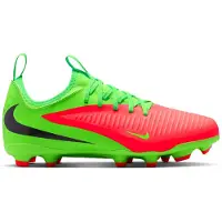 Nike Phantom 6 Academy Low Cut MG Erling Haaland Personal Edition - Pinkki/Musta/Vihreä Lapset - Multi Ground (MG), koko 33½