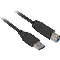 Sharkoon - USB cable - USB Type B to USB Type A - 3 m