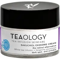 Teaology Bakuchiol Infusion Exosome Cream nuorentava kosteusvoide tummien läiskien ehkäisyyn 50 ml