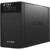 Icy Box – External RAID cabinet for 2x3.5" SATA HDD USB 3.0/eSATA, black (IB-RD3620SU3)