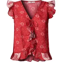 Pepe Jeans for woman. PL3051410 Top Crystal red (L), Casual, Cotton, Sleeveless / Straps