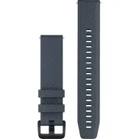 Garmin PIKAKIINNITTEISET HIHNAT (20 MM), GRANIITINSININEN JA METALLIOSAT MUSTAA RUOSTUMATONTA TERÄSTÄ (010-13076-01)
