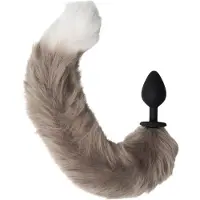 Icon Brands - Falcon Foxy Anustappi Hännällä - Hopea